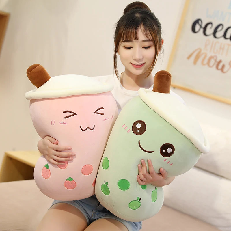 Bubble Tea Cup Plushie - Fruit Edition