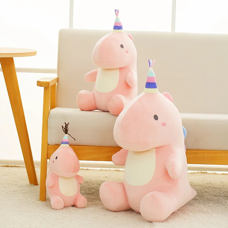 Lovely Colorful Dino Plushies