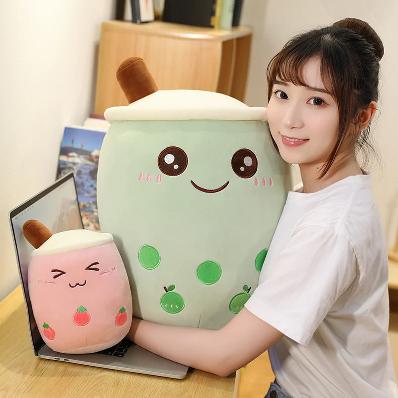 Bubble Tea Cup Plushie - Fruit Edition