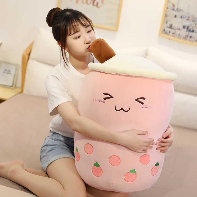 Bubble Tea Cup Plushie - Fruit Edition