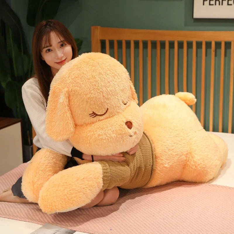 Giant Dog & Bear Snuggly Plushie Collection