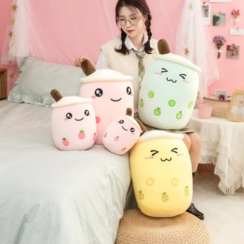 The Bubble Tea Family Plushie Collection