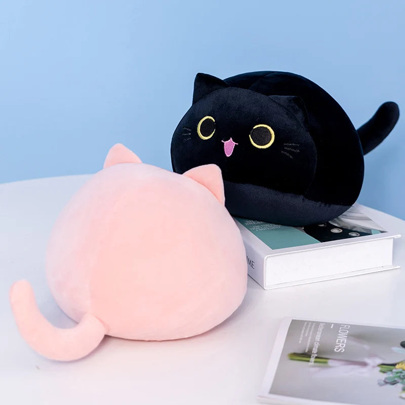 Soft Round Cat & Dog Plushies