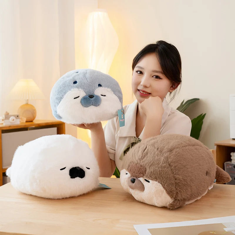 Kawaii Seal Cuddle Crew Plushies