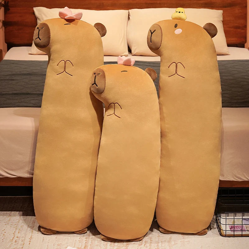 Long Cuddly Capybara Plushies