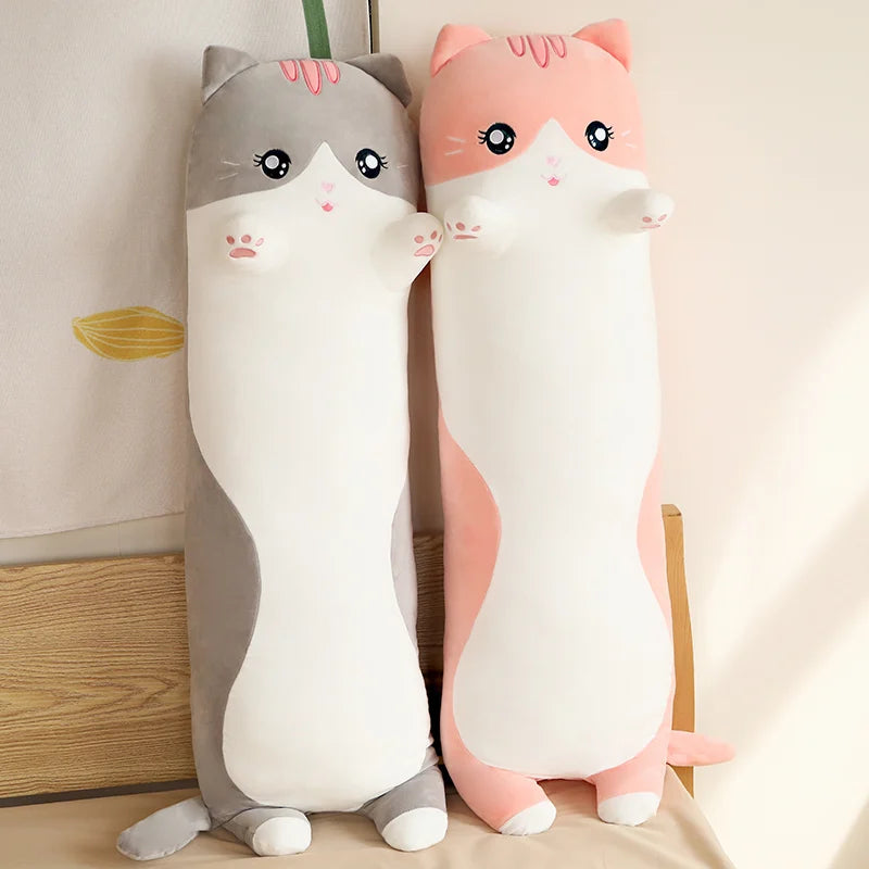 Long Snuggly Kitty Plushies