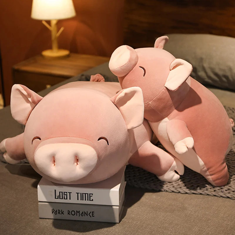 Squishy Piggy Cuddle Buddy Plush