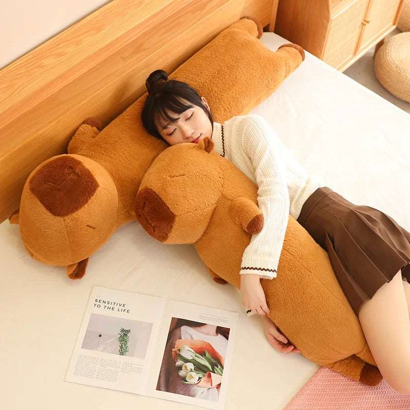 Capybara Hug-Long Plush