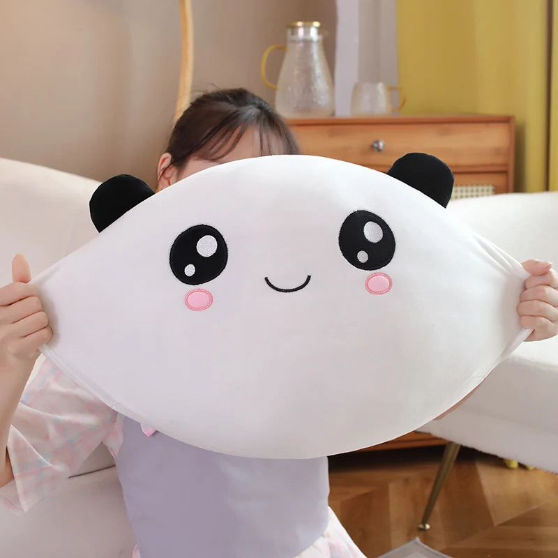 Kawaii Cuddly Panda Head Plushies