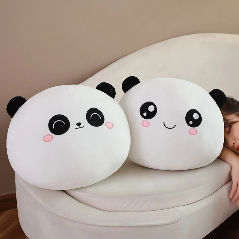 Kawaii Cuddly Panda Head Plushies