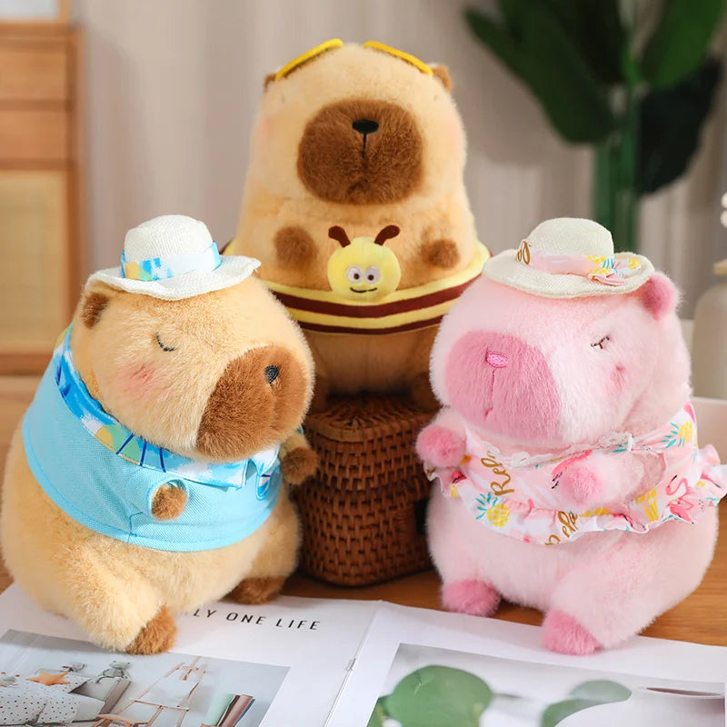 Vacation Vibes Capybara Plushies | Limited Edition