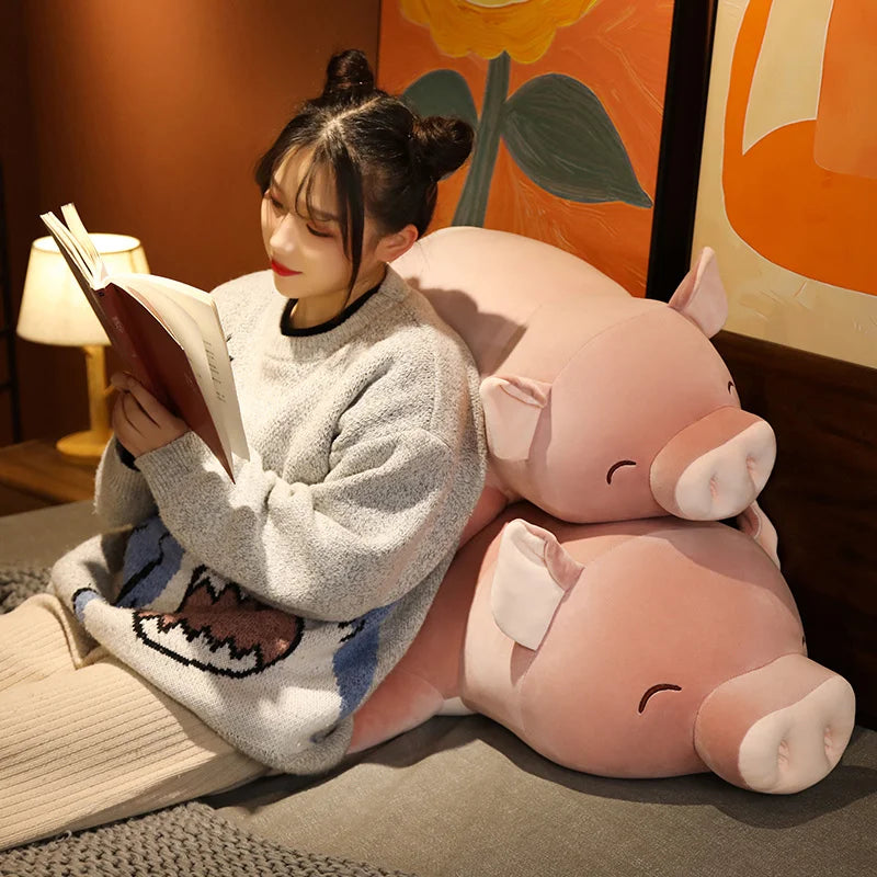 Squishy Piggy Cuddle Buddy Plush