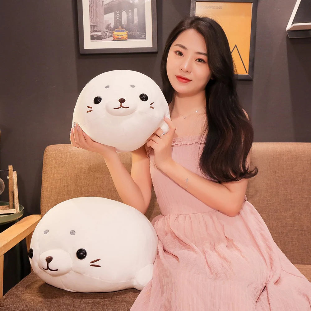 Kawaii Snow Seal Plushies