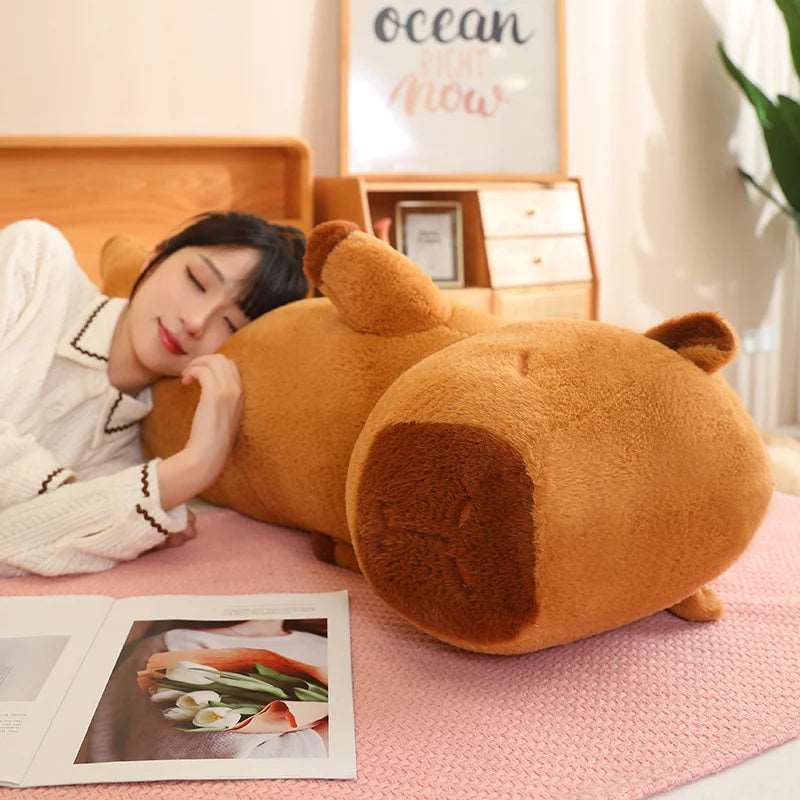 Capybara Hug-Long Plush