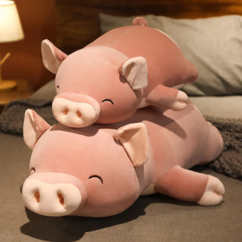 Squishy Piggy Cuddle Buddy Plush