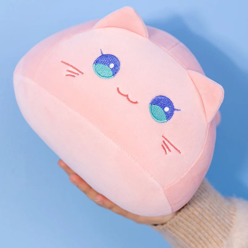 Soft Round Cat & Dog Plushies