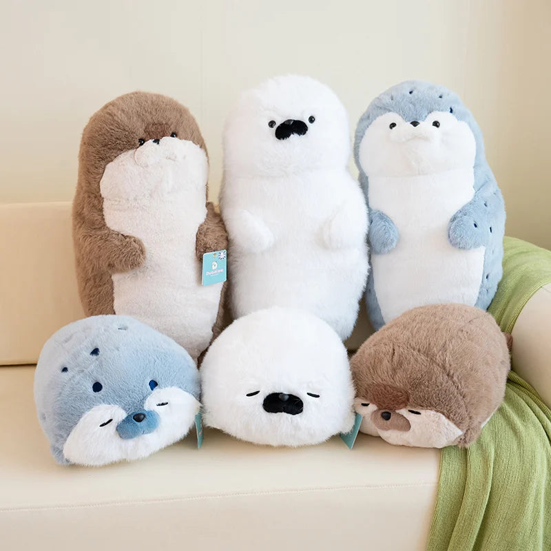 Kawaii Seal Cuddle Crew Plushies