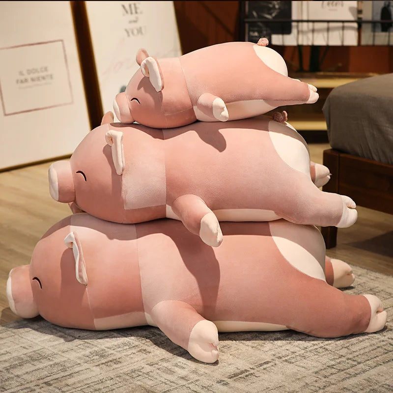 Squishy Piggy Cuddle Buddy Plush