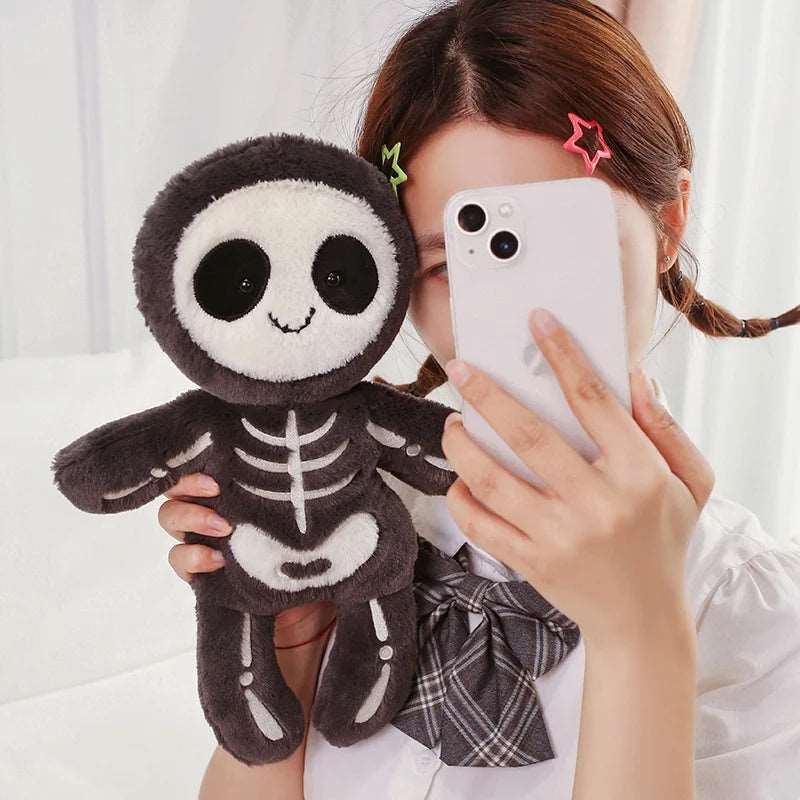 Ghoul & Mummy Wrap Plushie Duo