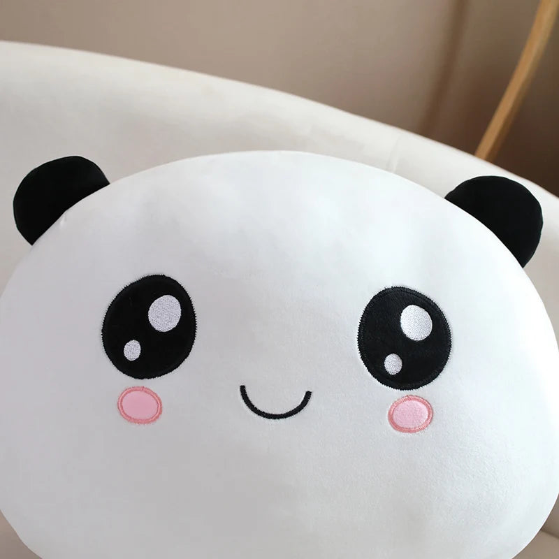 Kawaii Cuddly Panda Head Plushies