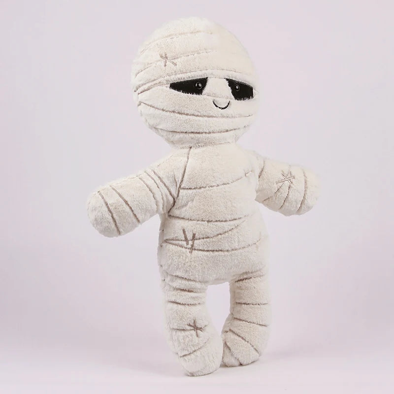 Ghoul & Mummy Wrap Plushie Duo