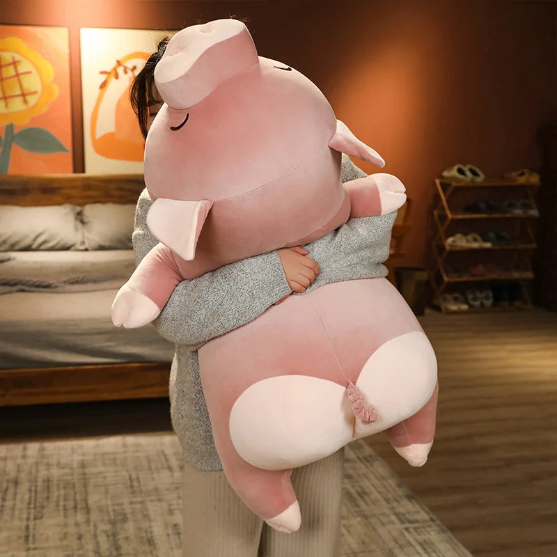 Squishy Piggy Cuddle Buddy Plush