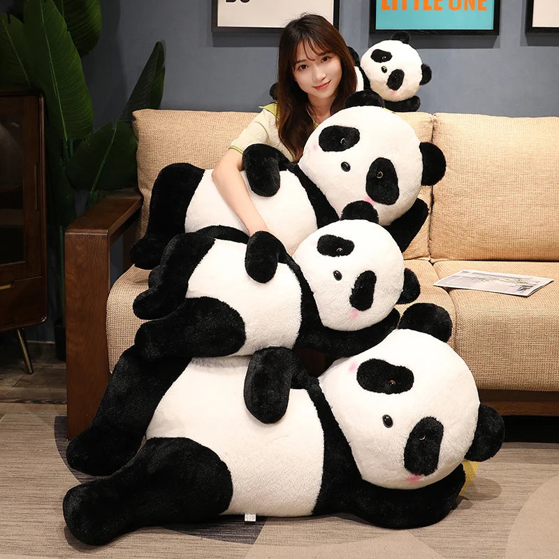 Relaxed Panda Plushie