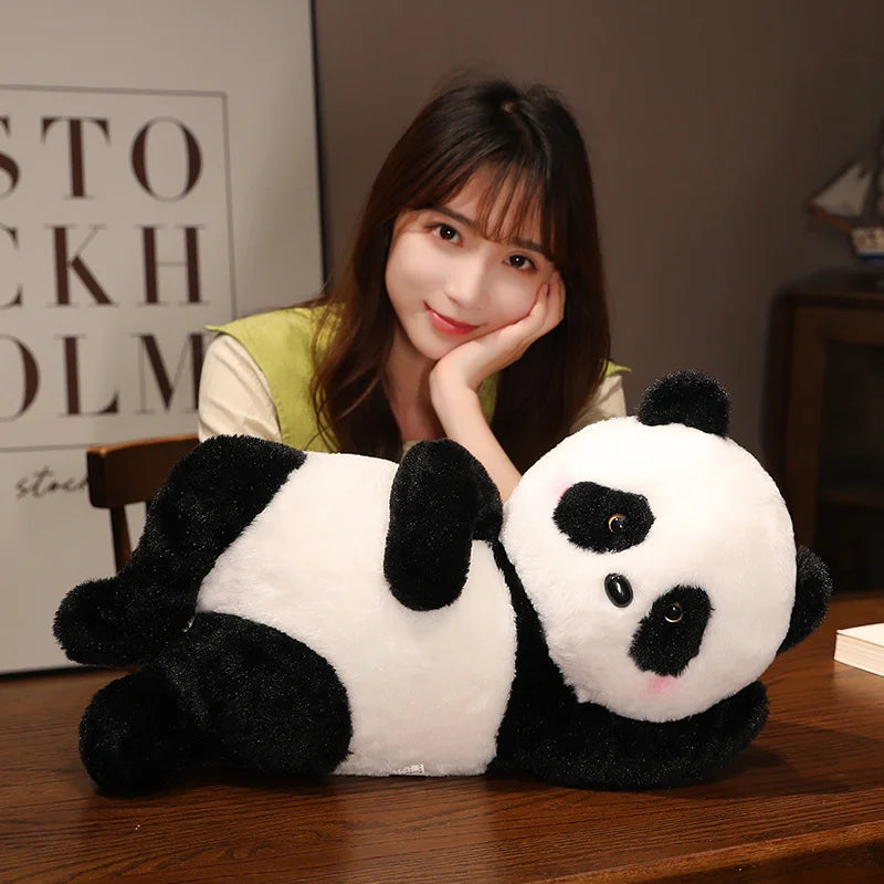 Relaxed Panda Plushie