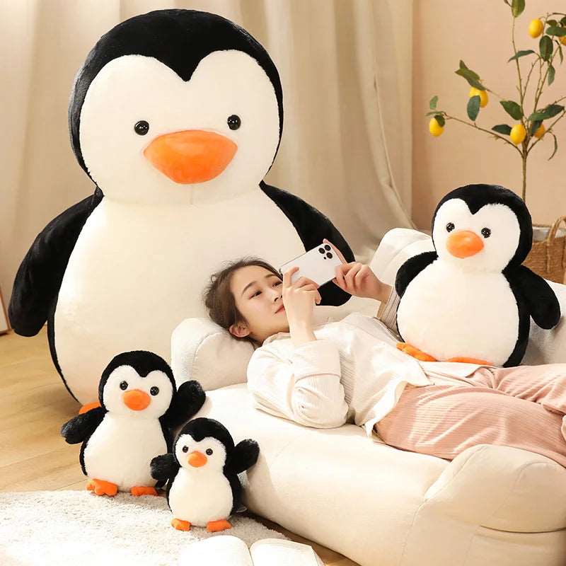 Chubby Cuddly Penguin Plushie