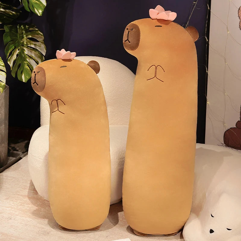 Long Cuddly Capybara Plushies