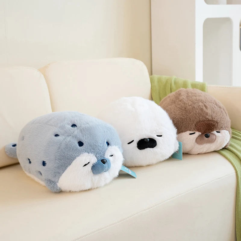 Kawaii Seal Cuddle Crew Plushies