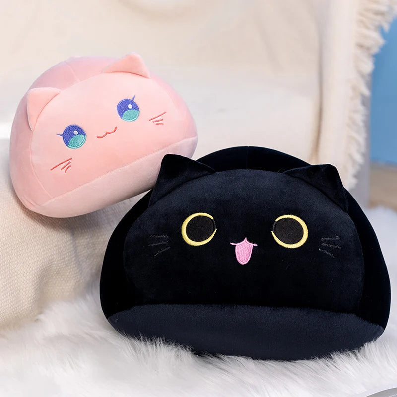 Soft Round Cat & Dog Plushies