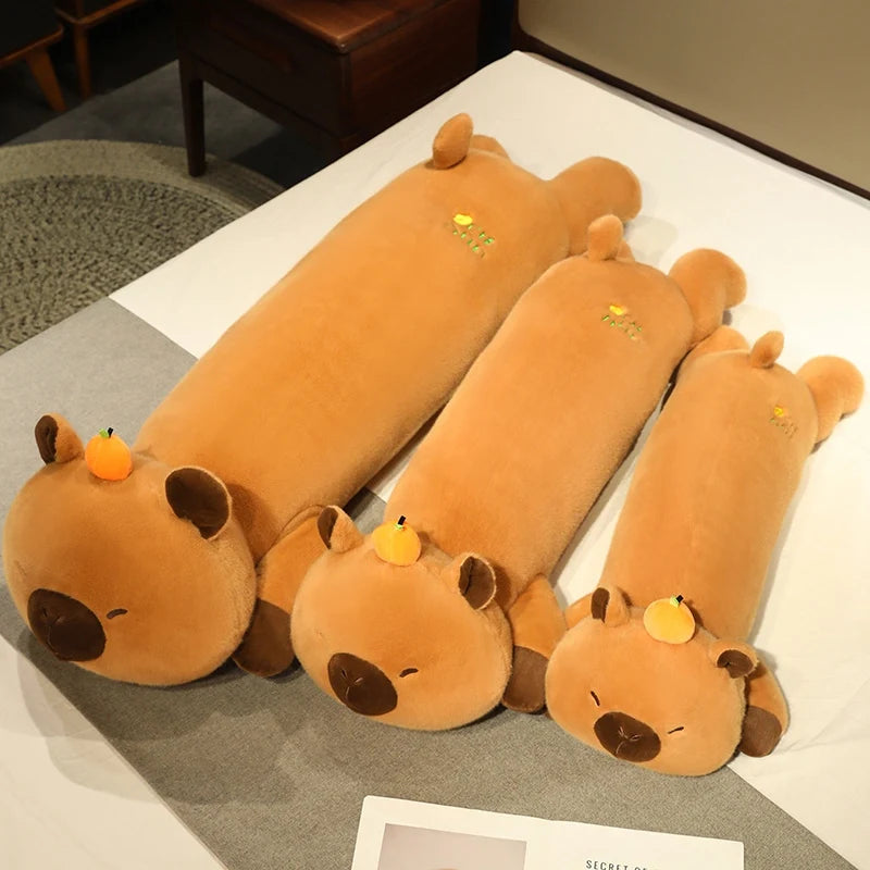 Looong Snuggle Capybara Plushie