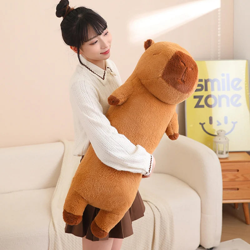 Capybara Hug-Long Plush