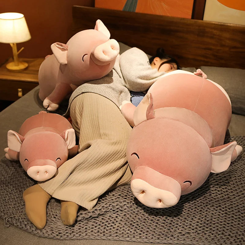 Squishy Piggy Cuddle Buddy Plush