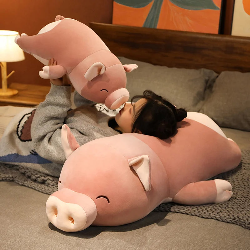 Squishy Piggy Cuddle Buddy Plush