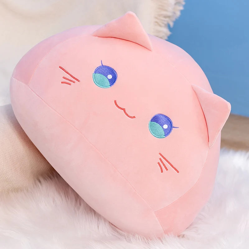 Soft Round Cat & Dog Plushies