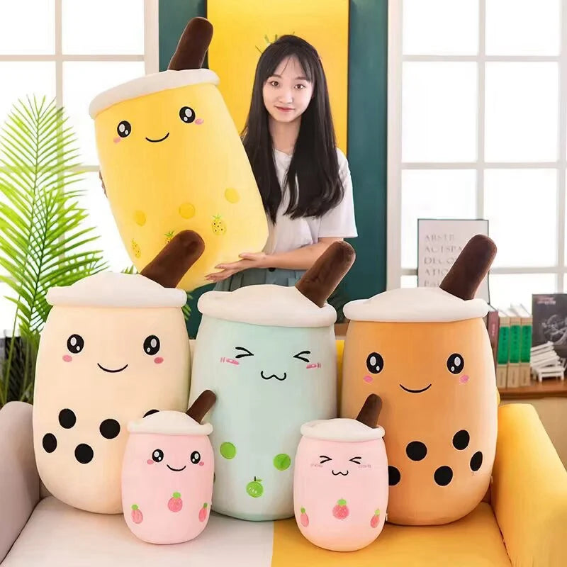 The Bubble Tea Family Plushie Collection