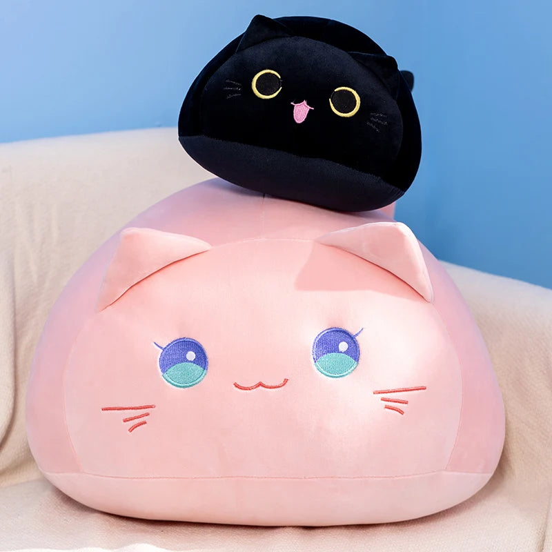 Soft Round Cat & Dog Plushies