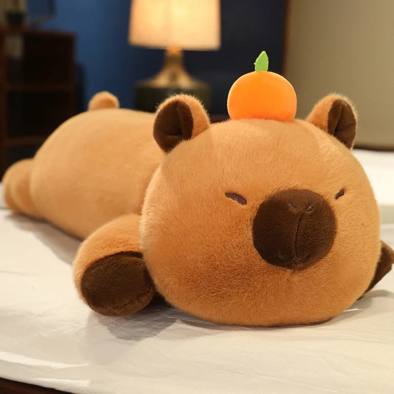 Looong Snuggle Capybara Plushie